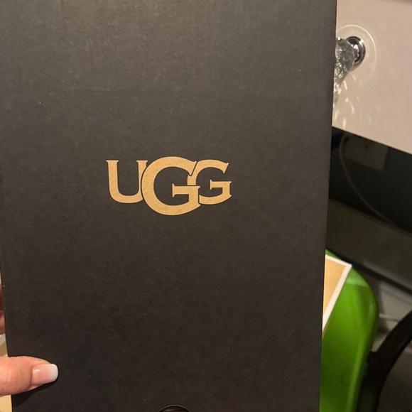 UGG Tan Suede Men's Sandals - Picture 2 of 3